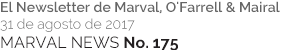 MARVAL NEWS No. 173