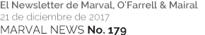 MARVAL NEWS No. 173