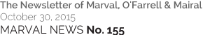 MARVAL NEWS No. 155
