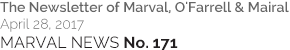 MARVAL NEWS No. 171