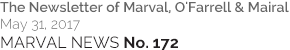 MARVAL NEWS No. 172