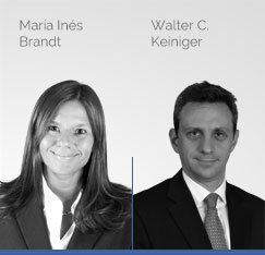 María Inés Brandt y Walter C. Keiniger