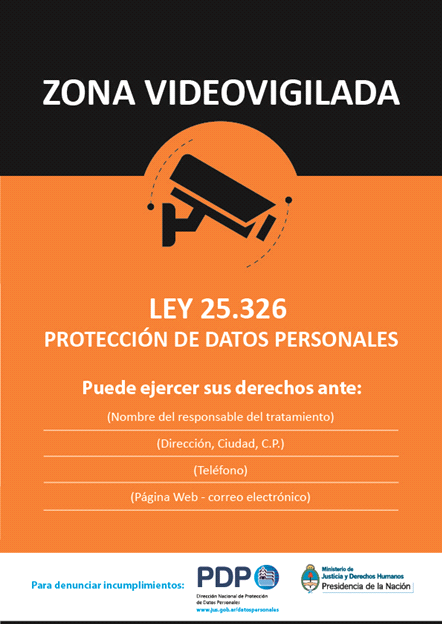 Regulación sobre video vigilancia